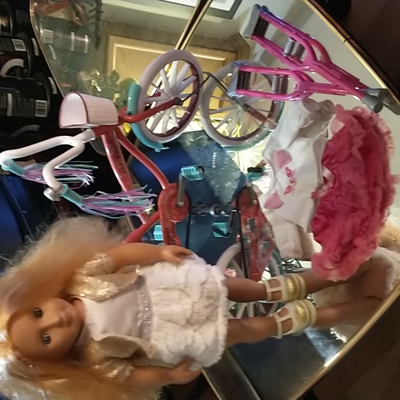 🚴💘 Doll & Bike Lot Journey Girl Lot 18" Doll & Accessories Lot 💘🚴 - Picture 2 of 12